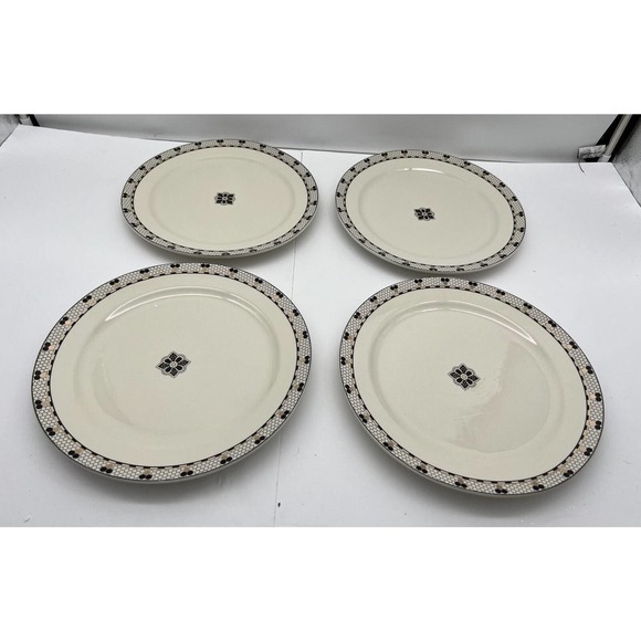 Anthropologie Dining Anthropologie Bistro Tile Plate Set Dinner